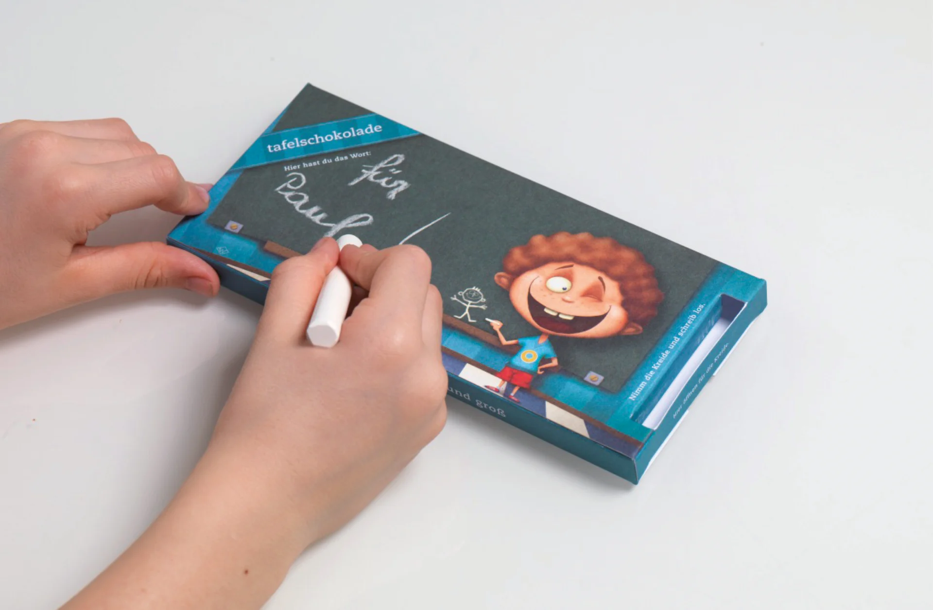 01 Zurgams Tafelschokolade Packaging Beschriftung