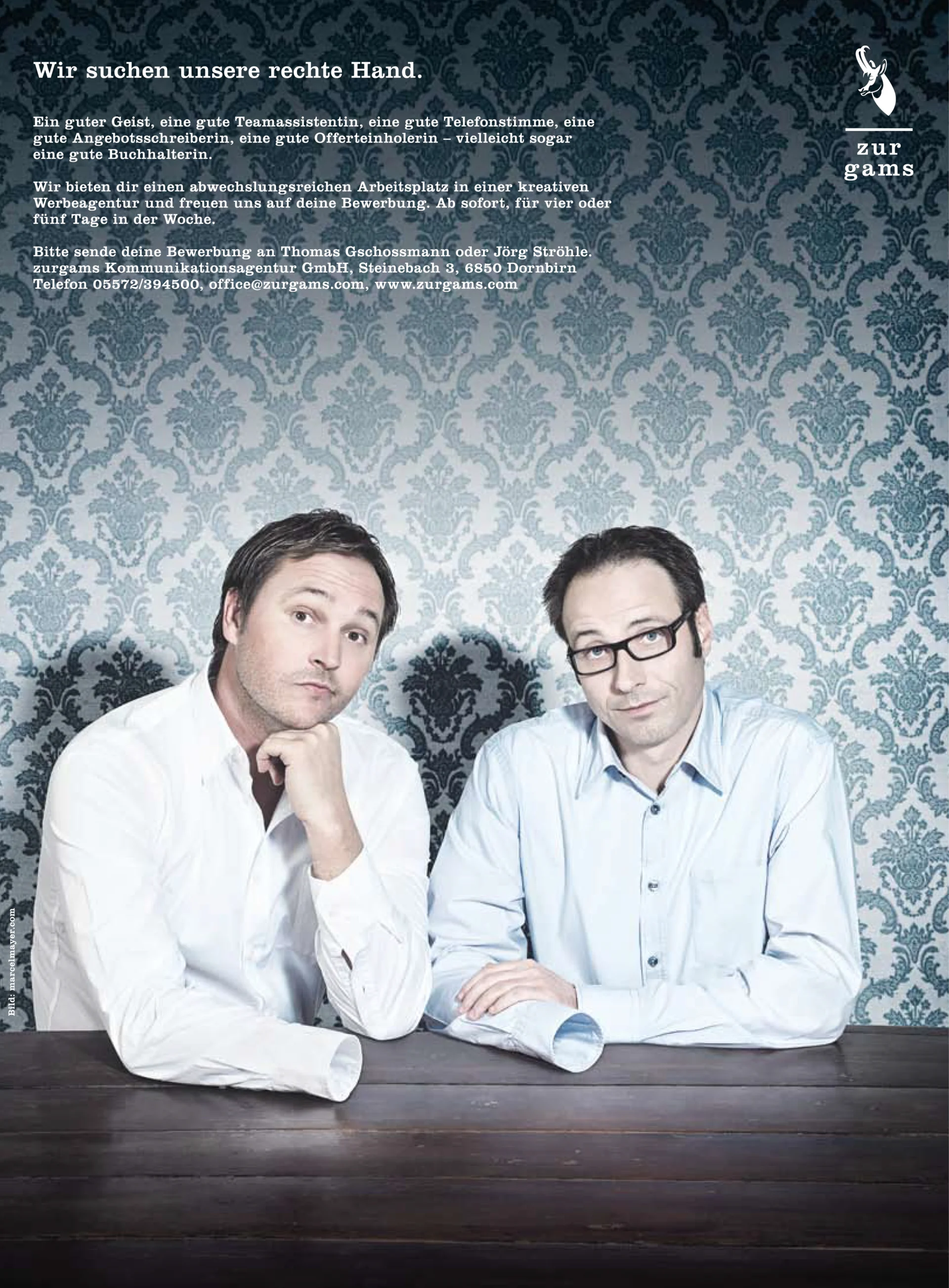 02 Zurgams Rechte Hand Gesucht Anzeige