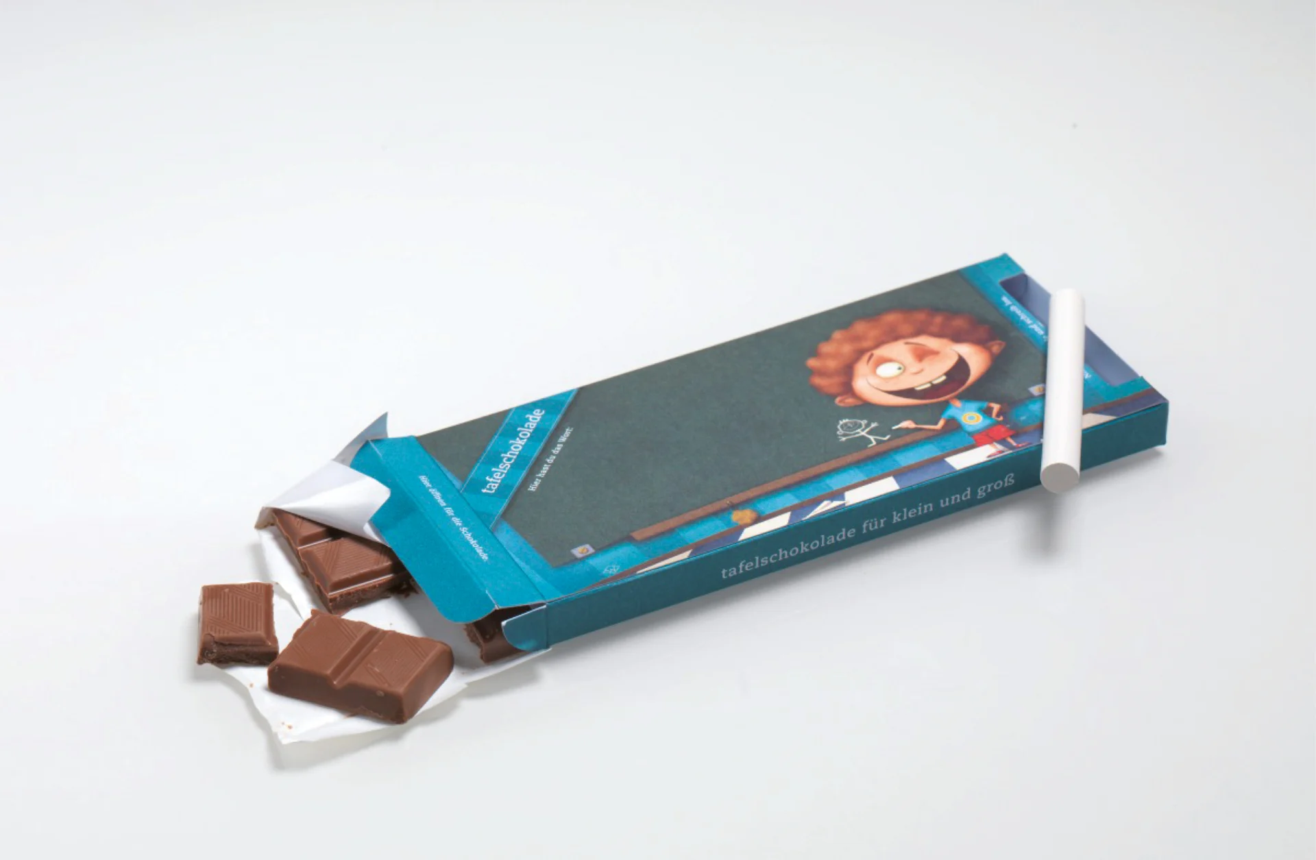 02 Zurgams Tafelschokolade Packaging Offen