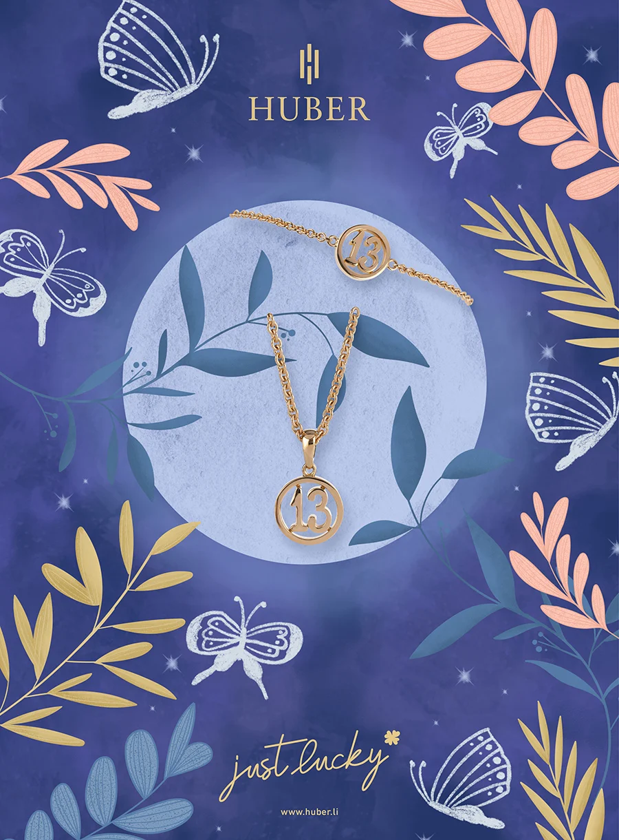 04 Zurgams Huber Just Lucky Branding Dreizehn Illustration