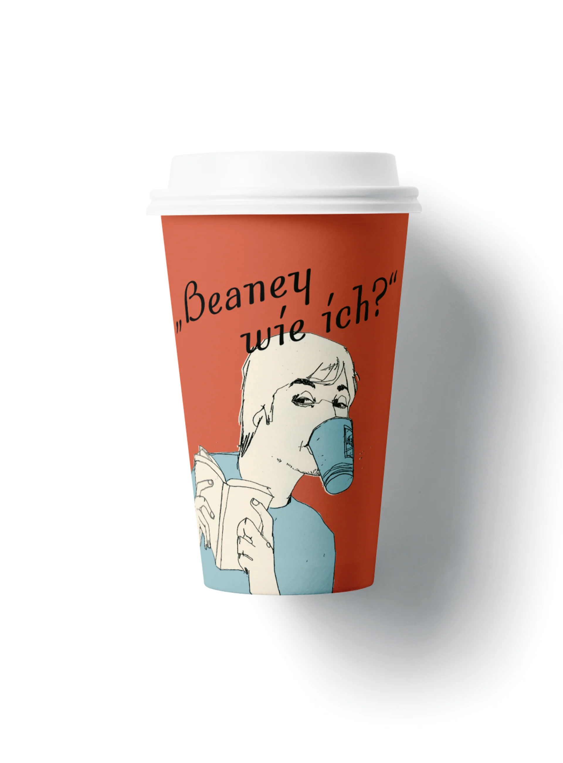 09 Zurgams Beaney Kaffee Becher Illustration