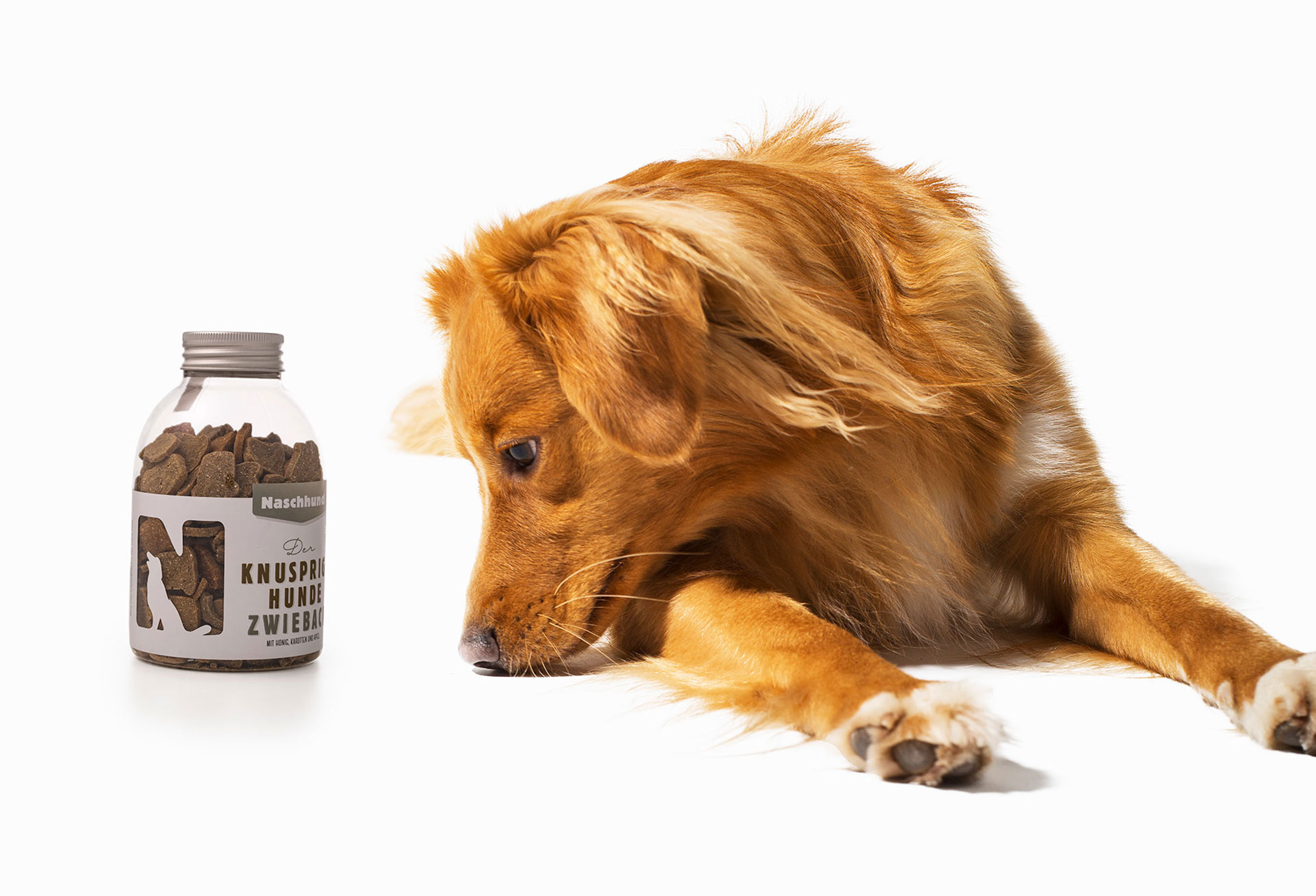 naschhund verpackung zwieback hund vittels