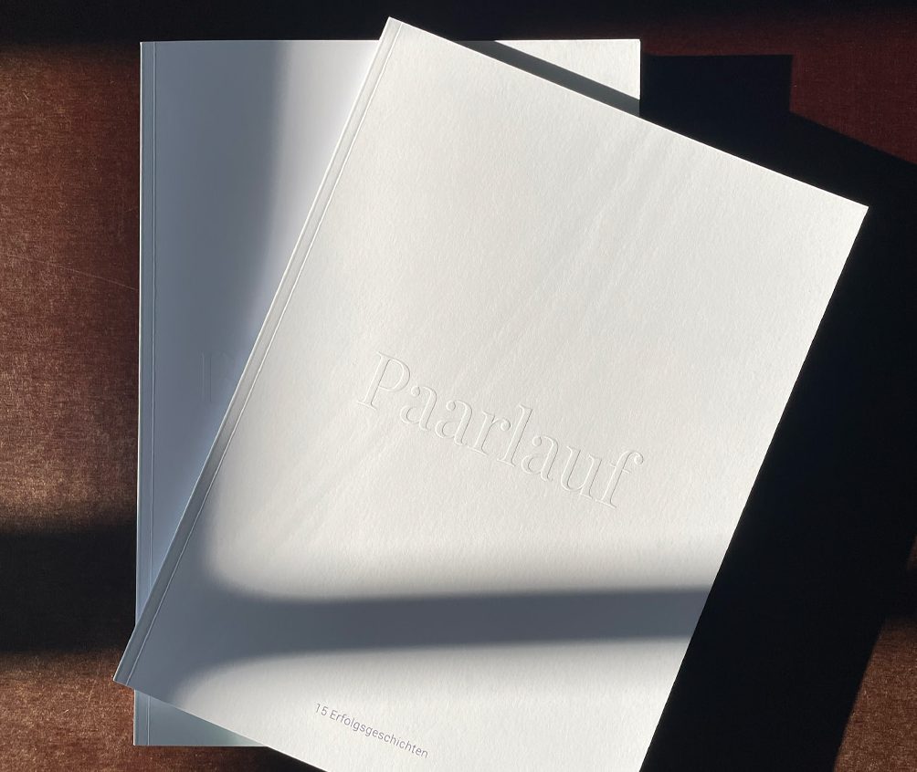 Titel des Jubiläumsbuches von zurgams Kommunikationsagentur