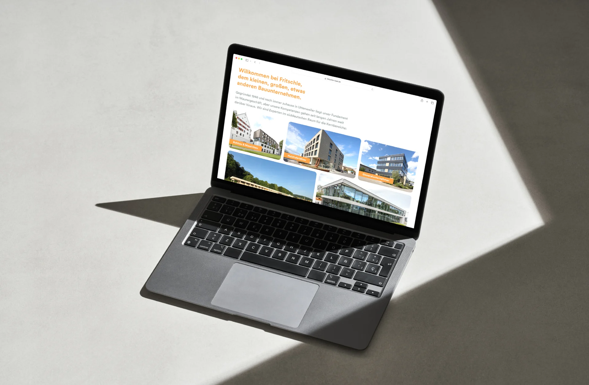 zurgams Webdesign für Fritschle - Startseite