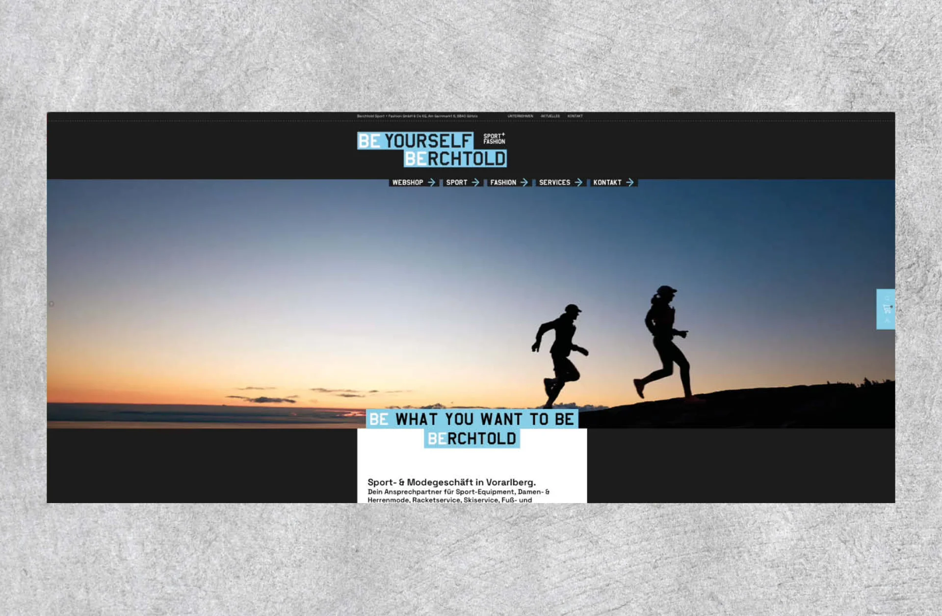 Zurgams Berchtold Website