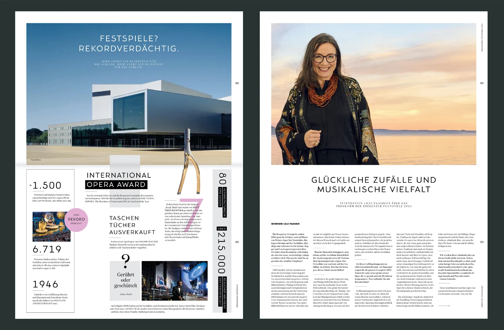 Zurgams Bregenzer Festspiele Magazin Innenseiten