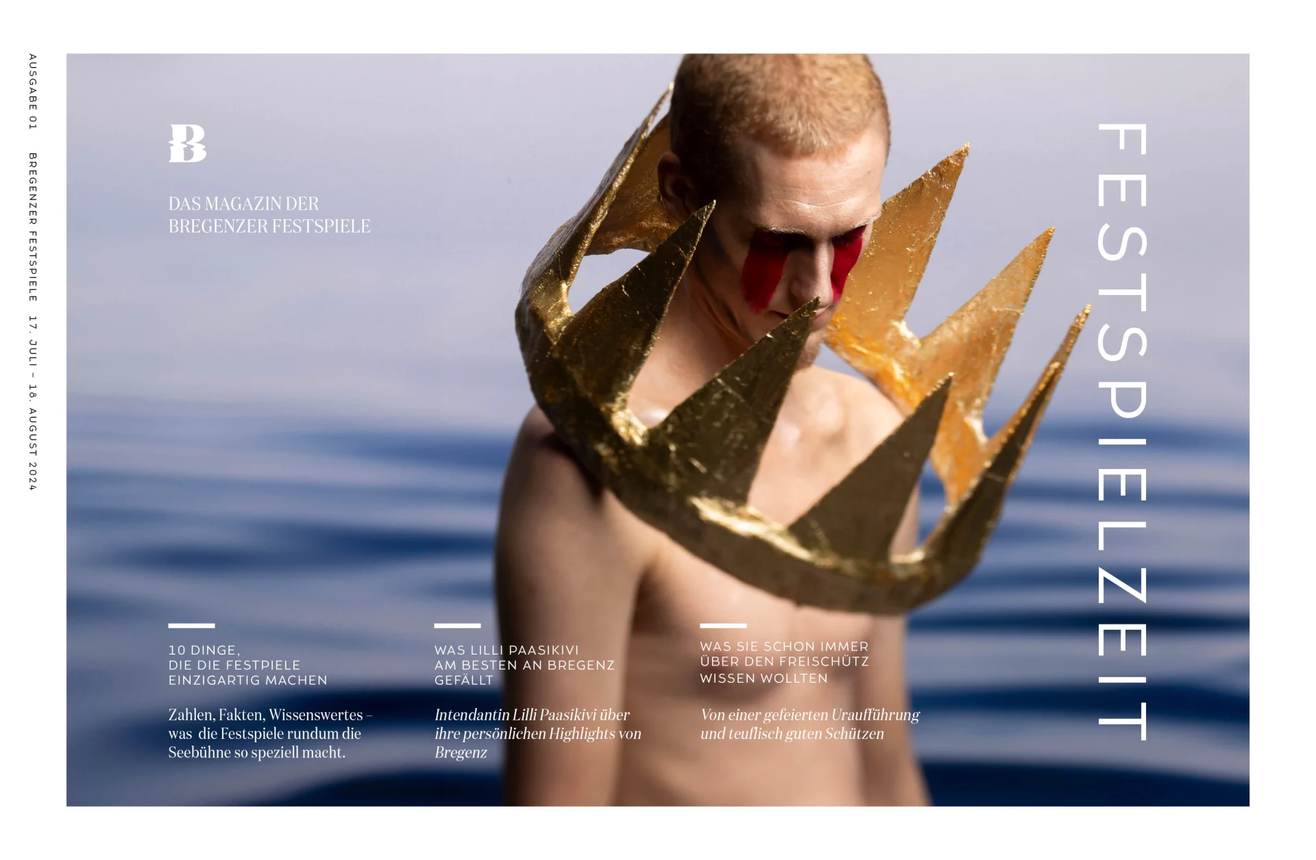 Zurgams Editorial Design Bregenzer Festspiele Magazin Cover