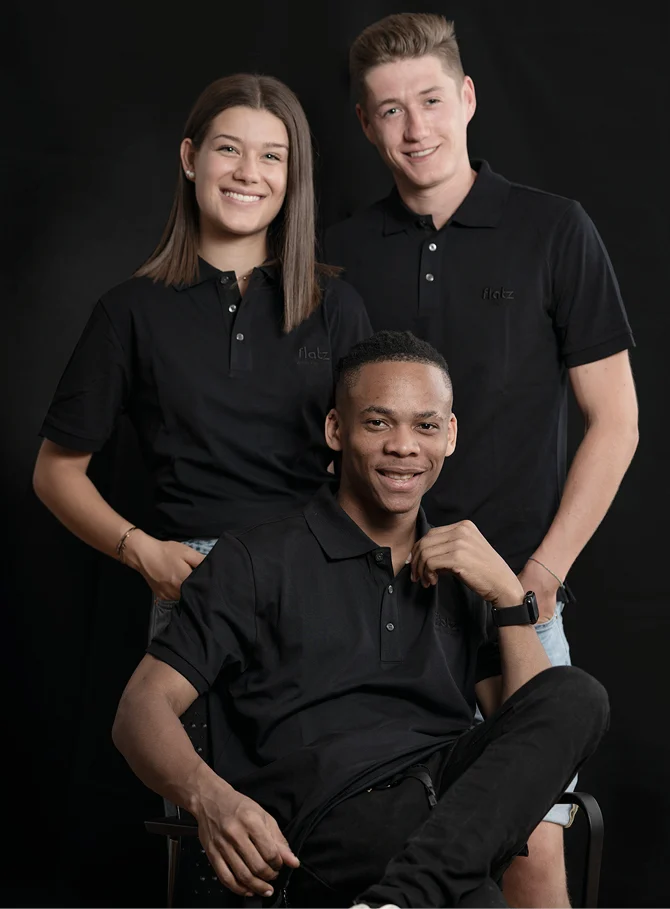 Zurgams Flatz Lehrlingskampagne Portrait Lehrlinge