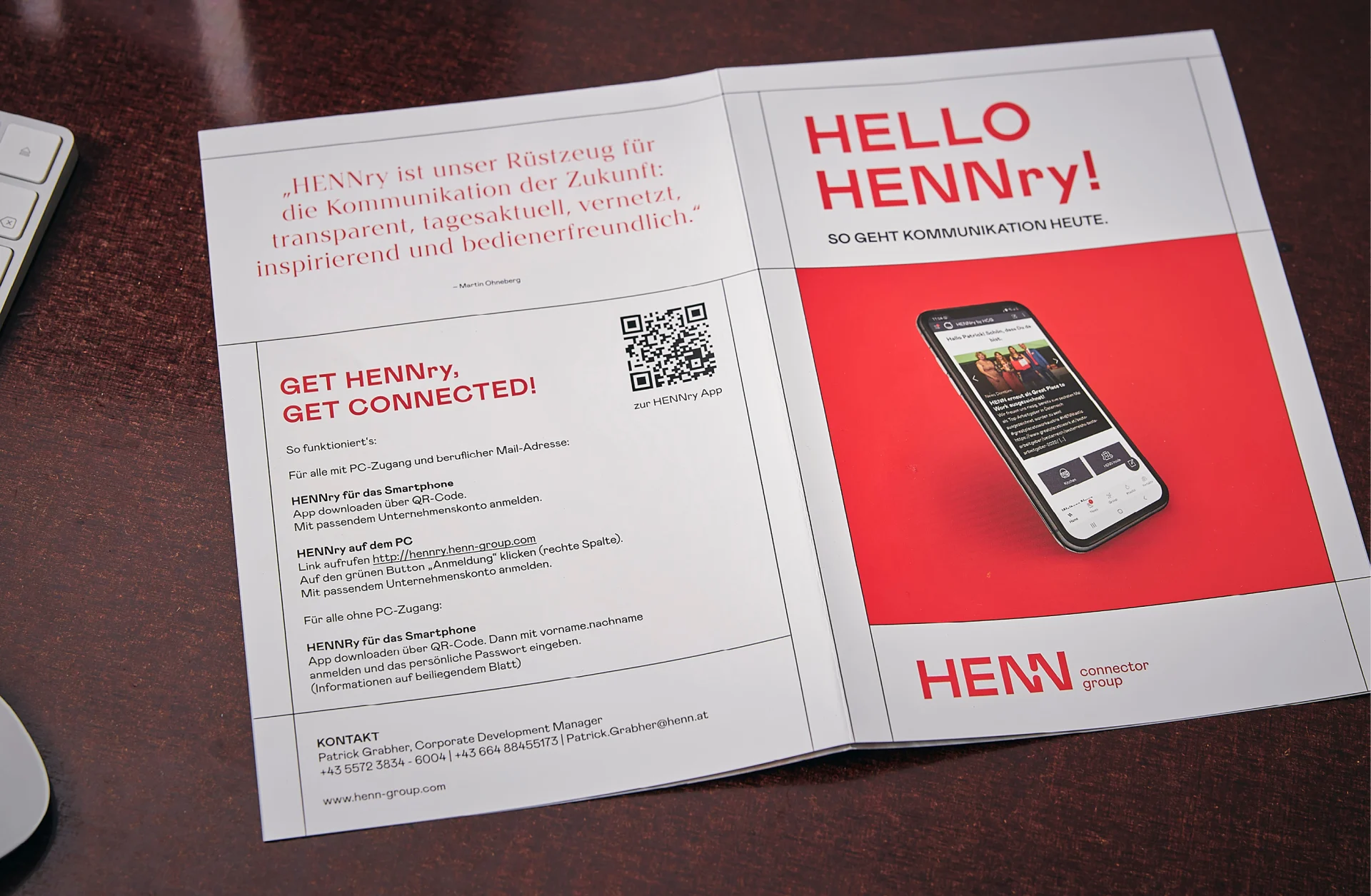 Zurgams Hennovation Broschuere