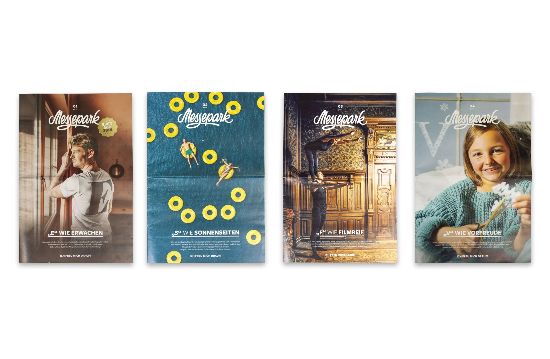 Zurgams Messepark Magazine Cover Serie