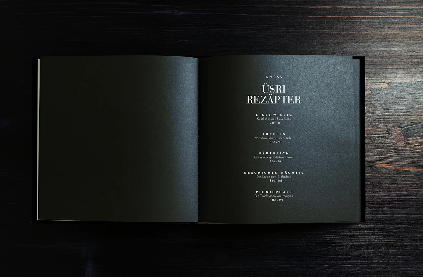 Zurgams Montafon Kochbuch Innenseite