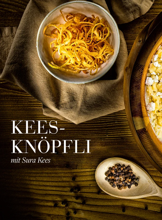 Zurgams Montafon Kochbuch Rezept Keesknoepfli