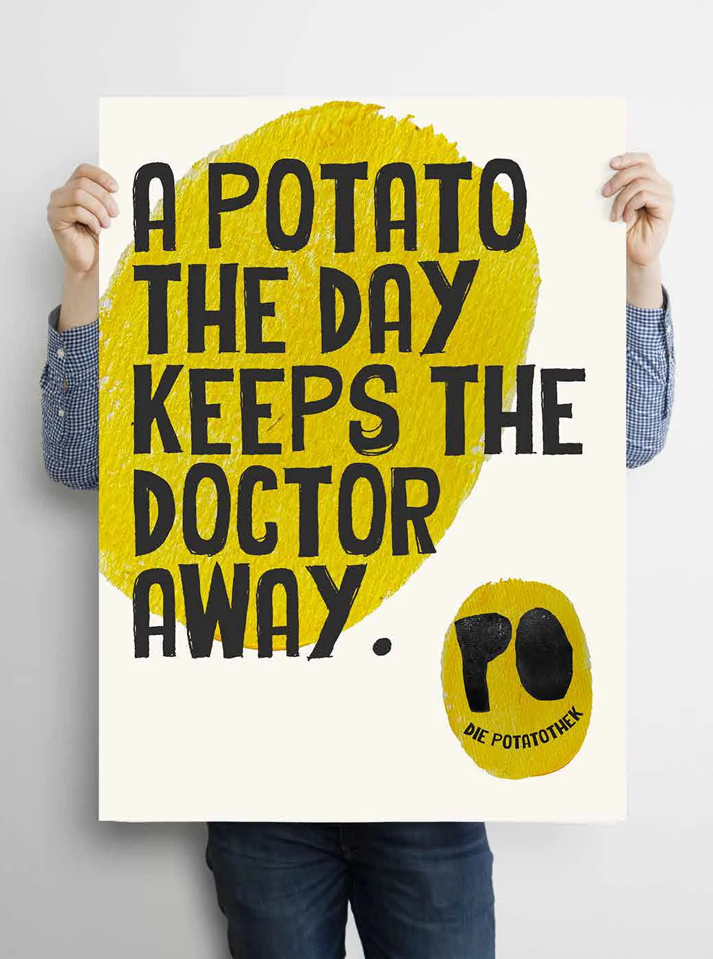 Zurgams Potatothek Projektstudie Linie5 Plakat Corporate Design