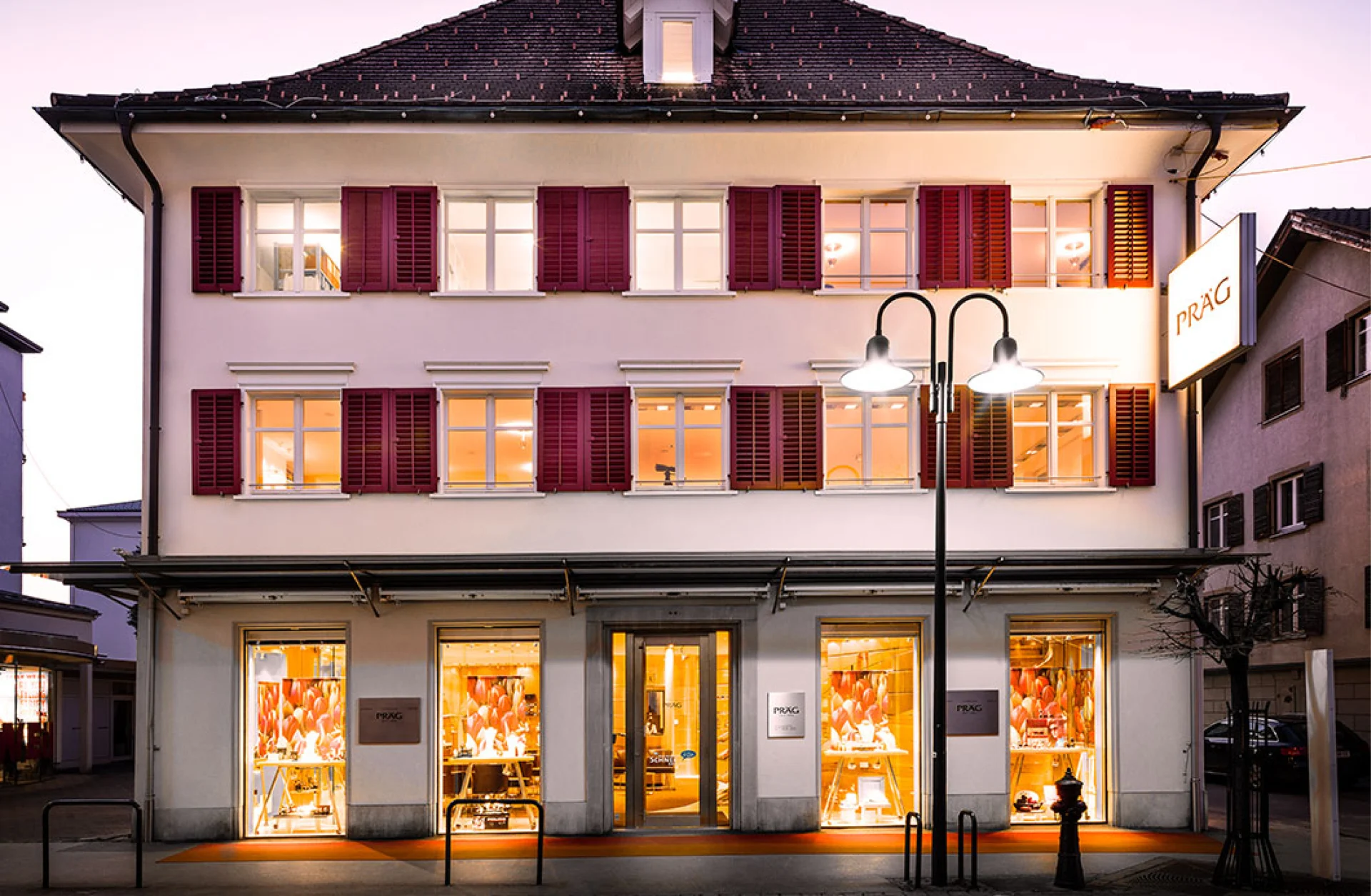 Zurgams Praeg Anzeige Brille Quer