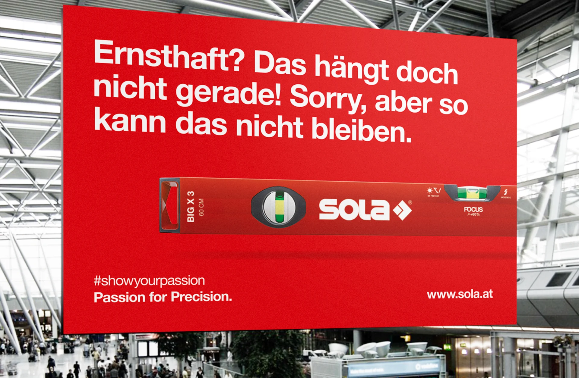 Zurgams Sola Kampagne Plakat