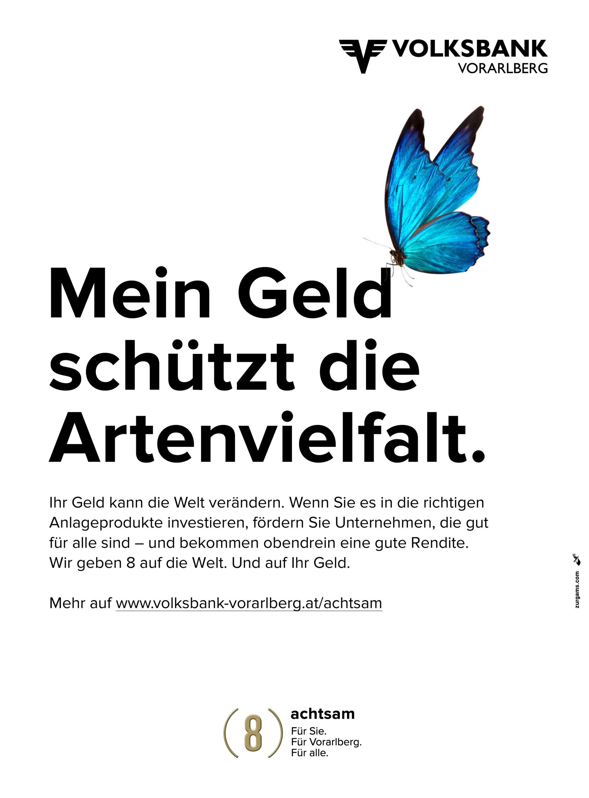 Zurgams Volksbank Artenvielfalt