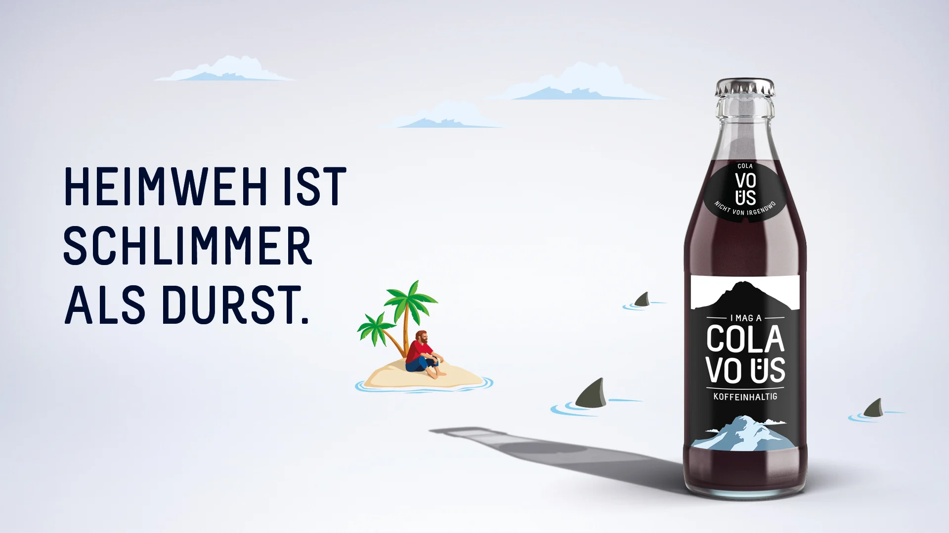 Zurgams Voues Cola Heimweh Plakat Quer