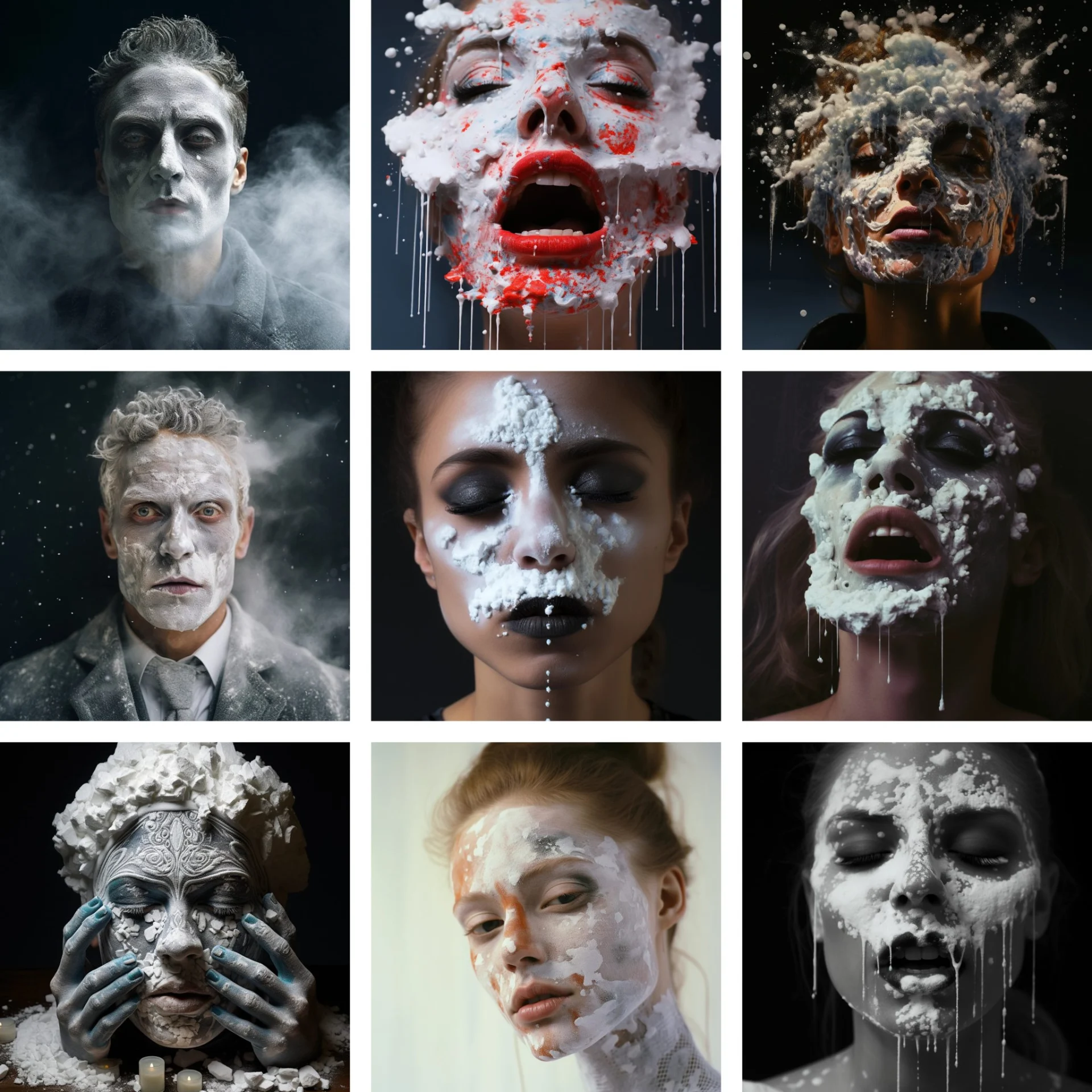 Zurgams Zurgams Bilder Kuenstlicher Intelligenz Gesichter