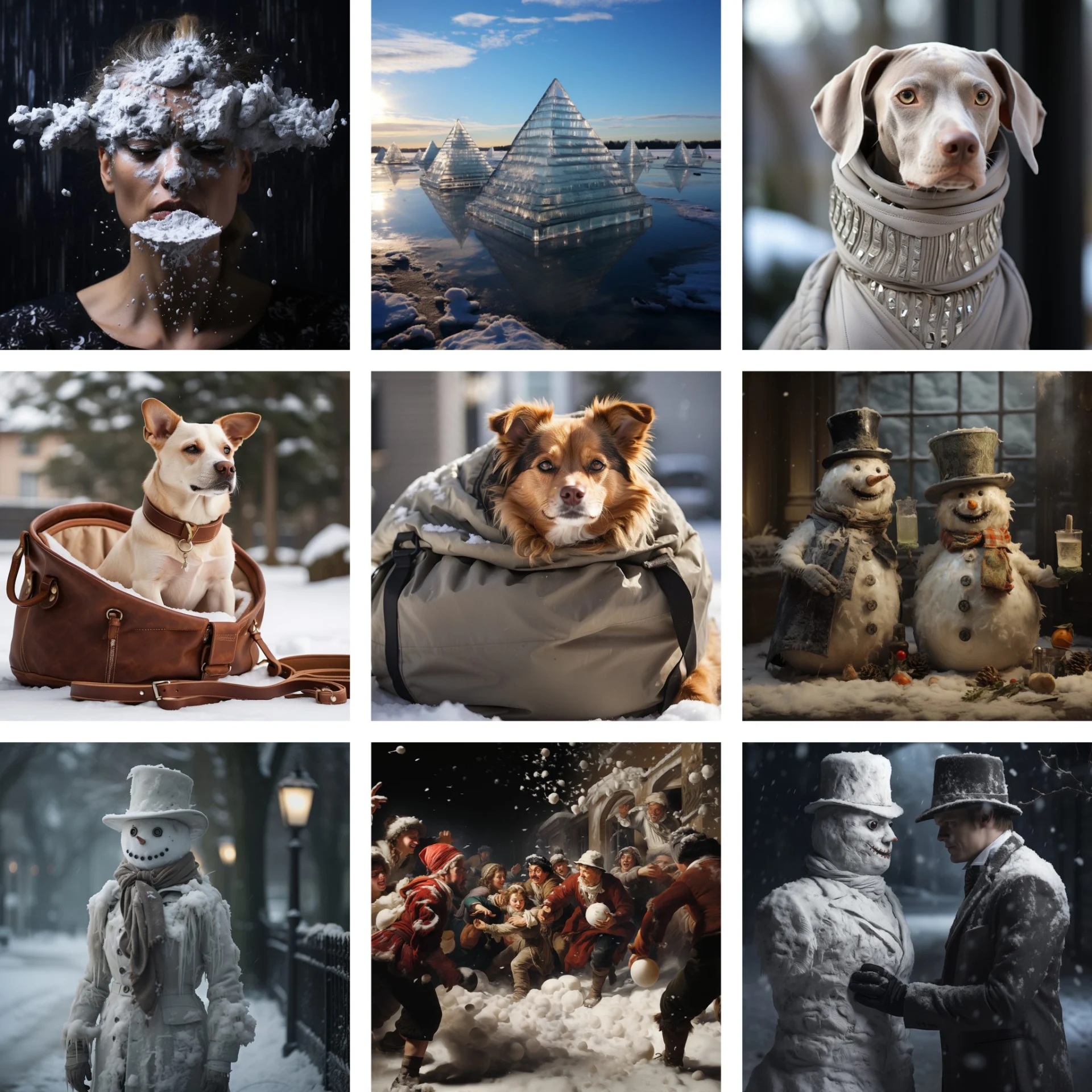 Zurgams Zurgams Bilder Kuenstlicher Intelligenz Schneegeschichten